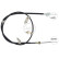 Cable, parking brake K16083 ABS