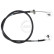 Cable, parking brake K16087 ABS, Thumbnail 3