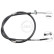 Cable, parking brake K16088 ABS, Thumbnail 3