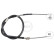 Cable, parking brake K16297 ABS, Thumbnail 2
