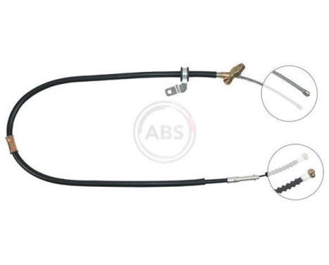 Cable, parking brake K16337 ABS, Image 3