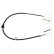 Cable, parking brake K16338 ABS