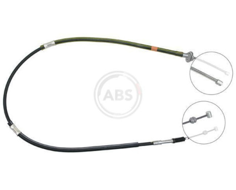 Cable, parking brake K16358 ABS, Image 2