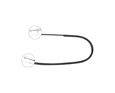 Cable, parking brake K16407 ABS, Image 2