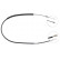 Cable, parking brake K16457 ABS