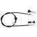 Cable, parking brake K16467 ABS