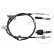 Cable, parking brake K16497 ABS, Thumbnail 2