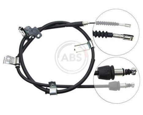 Cable, parking brake K16497 ABS, Image 3