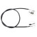 Cable, parking brake K16498 ABS, Thumbnail 2