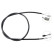 Cable, parking brake K16498 ABS