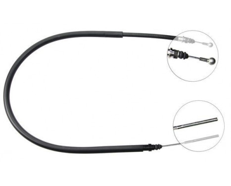 Cable, parking brake K16517 ABS
