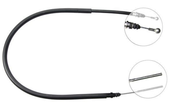 Cable, parking brake K16517 ABS