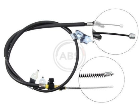 Cable, parking brake K16528 ABS, Image 3