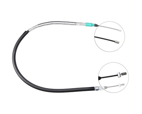 Cable, parking brake K16588 ABS, Image 2