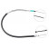 Cable, parking brake K16588 ABS, Thumbnail 2