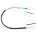 Cable, parking brake K16588 ABS