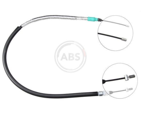 Cable, parking brake K16588 ABS, Image 3