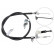 Cable, parking brake K16597 ABS