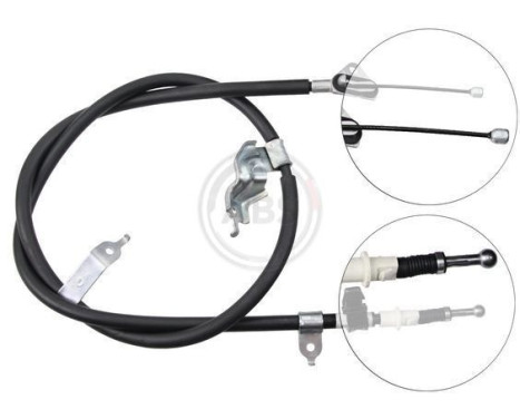 Cable, parking brake K16597 ABS, Image 3