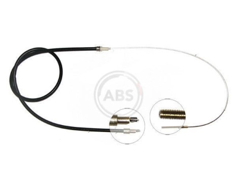 Cable, parking brake K16607 ABS, Image 3