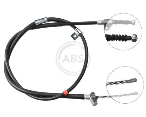 Cable, parking brake K16627 ABS, Image 3