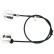 Cable, parking brake K16637 ABS, Thumbnail 2