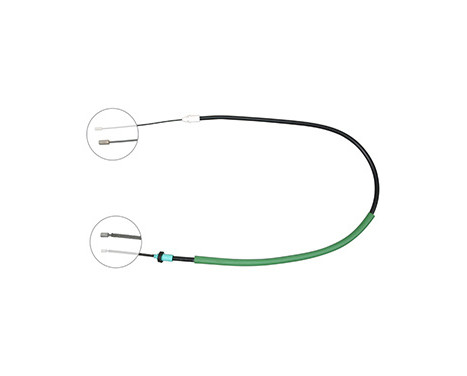 Cable, parking brake K16647 ABS, Image 2