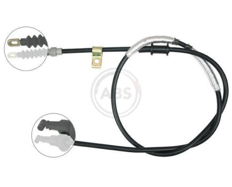 Cable, parking brake K16648 ABS, Image 3