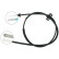 Cable, parking brake K16656 ABS, Thumbnail 2