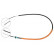 Cable, parking brake K16657 ABS, Thumbnail 2