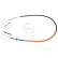Cable, parking brake K16657 ABS, Thumbnail 3