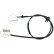 Cable, parking brake K16666 ABS, Thumbnail 2