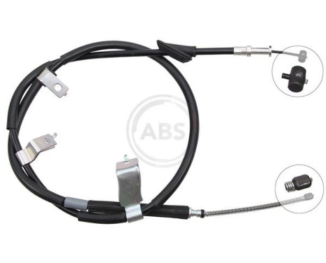 Cable, parking brake K16668 ABS, Image 2