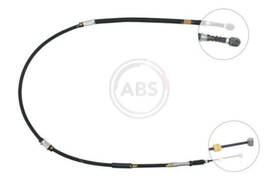 Cable, parking brake K16688 ABS, Image 3