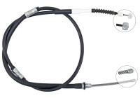 Cable, parking brake K16708 ABS