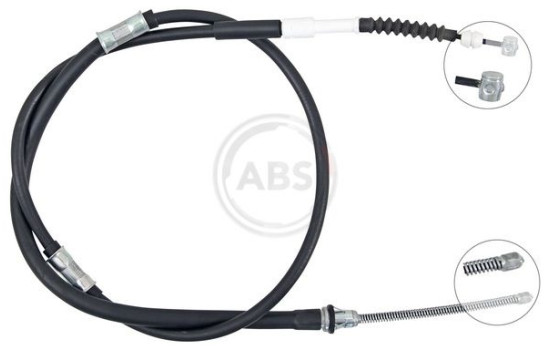 Cable, parking brake K16708 ABS, Image 2