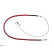 Cable, parking brake K16816 ABS