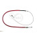 Cable, parking brake K16816 ABS, Thumbnail 3