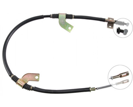 Cable, parking brake K16817 ABS