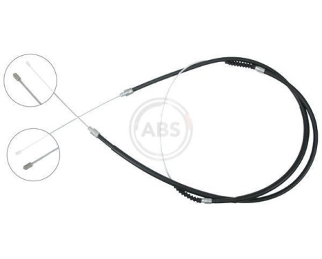 Cable, parking brake K16825 ABS, Image 3