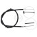 Cable, parking brake K16838 ABS, Thumbnail 2