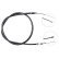 Cable, parking brake K16857 ABS, Thumbnail 2
