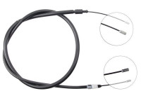 Cable, parking brake K16857 ABS