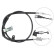Cable, parking brake K16887 ABS, Thumbnail 2