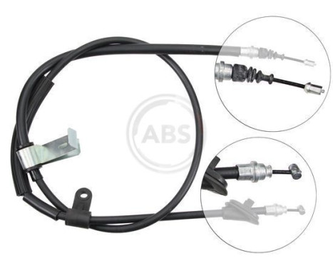 Cable, parking brake K16887 ABS, Image 3