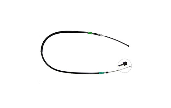 Cable, parking brake K16897 ABS, Image 2
