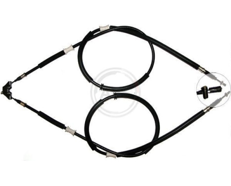 Cable, parking brake K16945 ABS, Image 2