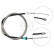 Cable, parking brake K16948 ABS, Thumbnail 3