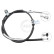Cable, parking brake K16998 ABS, Thumbnail 2
