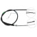 Cable, parking brake K17017 ABS, Thumbnail 2
